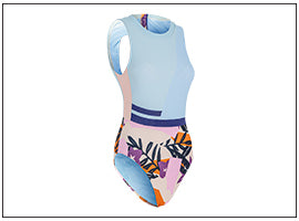 LAGUNA Women's One-piece Sleeveless Swimsuit